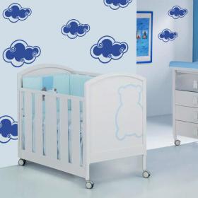 Nuages vinyle d&eacute;coratif