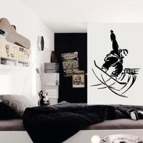 D&eacute;coratif vinyl Snowboard