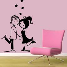 Stickers muraux amour French 526