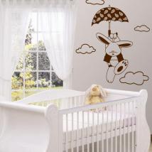 Décorer les murs dans les nuages