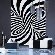 Décorer les murs illusion d'optique