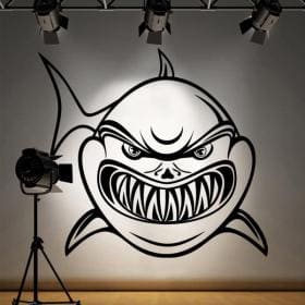Requin de vinyle d&eacute;coratif