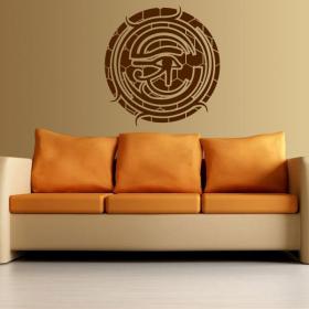 &OElig;il de mur d&eacute;coration d'Horus