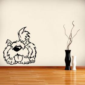 Animal mignon vinyle décoratif