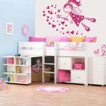 Enfant de fée vinyle décoratif