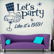 Vinyle décoratif permet de parti