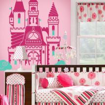 Panneaux luminescents de démarcation fluowall Château princesse