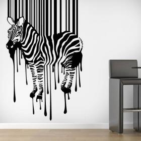 Panneaux luminescents divisant fluowall code Zebra