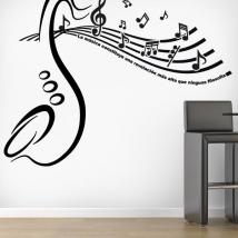 Révélation musicale de vinyles décoratifs
