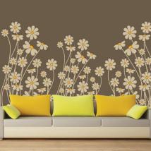 Stickers muraux fleur de printemps