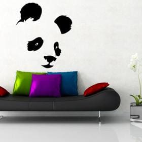 Ours d&eacute;coratif vinyl Panda