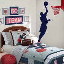 Mur décoratif vinyl Basketball