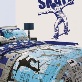 Mur décoratif vinyl Skate