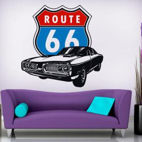 Route de vinyle décoratif 66