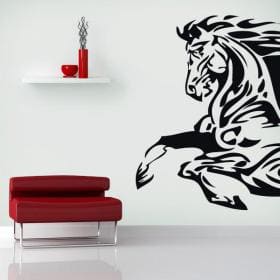 Cheval animaux vinyl Tribal