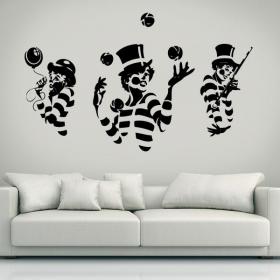 Vinyle silhouettes mimes