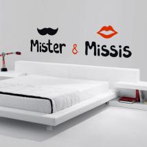 M. décoratif vinyl et Missis