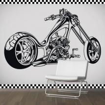 Vinyles adhésifs et autocollants moto Chopper