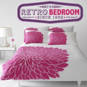 Autocollants rétro et décoration chambre à coucher