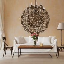 Autocollants de décoration murale Mandala