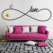 Décoratif vinyl autocollant amour