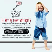 Le vinyle décoratif roi de Constantinople