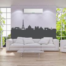 Décoratif vinyl Skyline panoramique Paris