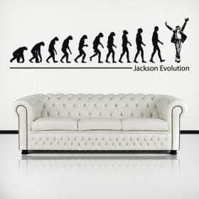 D&eacute;coratif vinyl Michael Jackson Evolution