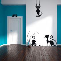 Panneaux luminescents divisant fluowall chats