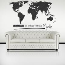 Citoyens espace vinyle d'un lieu appelé monde
