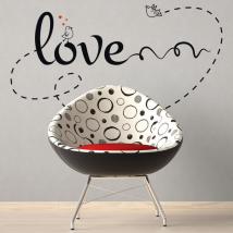 Décorer les murs amour phrases amour