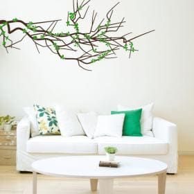 Branche florale de vinyle