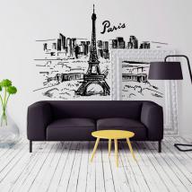 Vinyle Paris Skyline