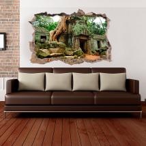 Vinyles de mur 3D Ta Prohm