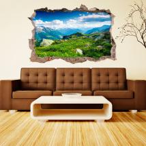 Montagne 3D de vinyle