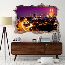 Ville 3D vinyle Kuala Lumpur