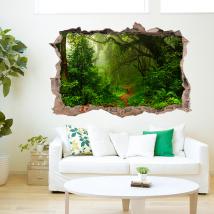 Vinyle jungle 3D