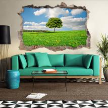 Arbre 3D de vinyle dans le domaine French 4621
