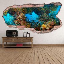 La vie marine vinyle 3D