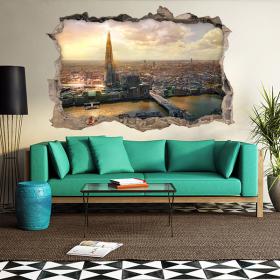 Vinyl 3D city de Londres