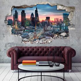 Vinyl 3D city de Londres