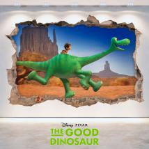 Vinyl 3D Disney le trajet du mur trou Arlo