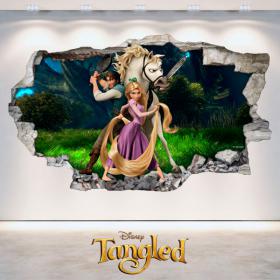 Adhésifs Disney tangled Tangled 3D