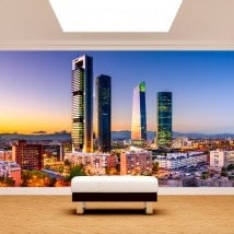 Photos murales Madrid City financial