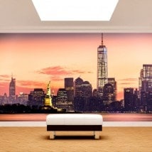 Peintures murales photo New York French 4978