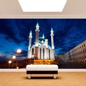 Photo mur murales mosqu&eacute;e Qol &Scaron;ari