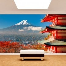 Fotomural Wall Mount Fuji French 5029