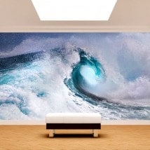 Fotomural la vague de la mer