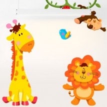 Vinyle pour enfants Kit animaux Zoo