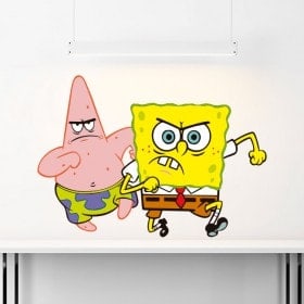 Pour enfants en vinyle SpongeBob et Patrick